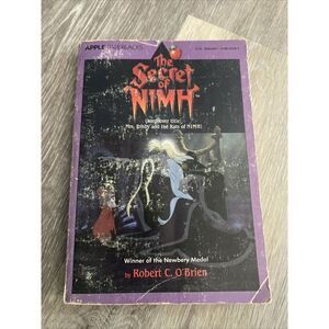 Mrs Frisby and the Rats of NIMH Secret of Nimh by O'Brien PB 1982